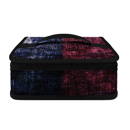 Grunge Texas Flag Print Small Lunch Bag