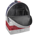Grunge USA Flag Print Backpack