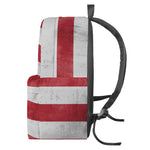 Grunge USA Flag Print Backpack