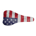 Grunge USA Flag Print Bicycle Seat Cover