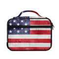 Grunge USA Flag Print Briefcase Bible Bag