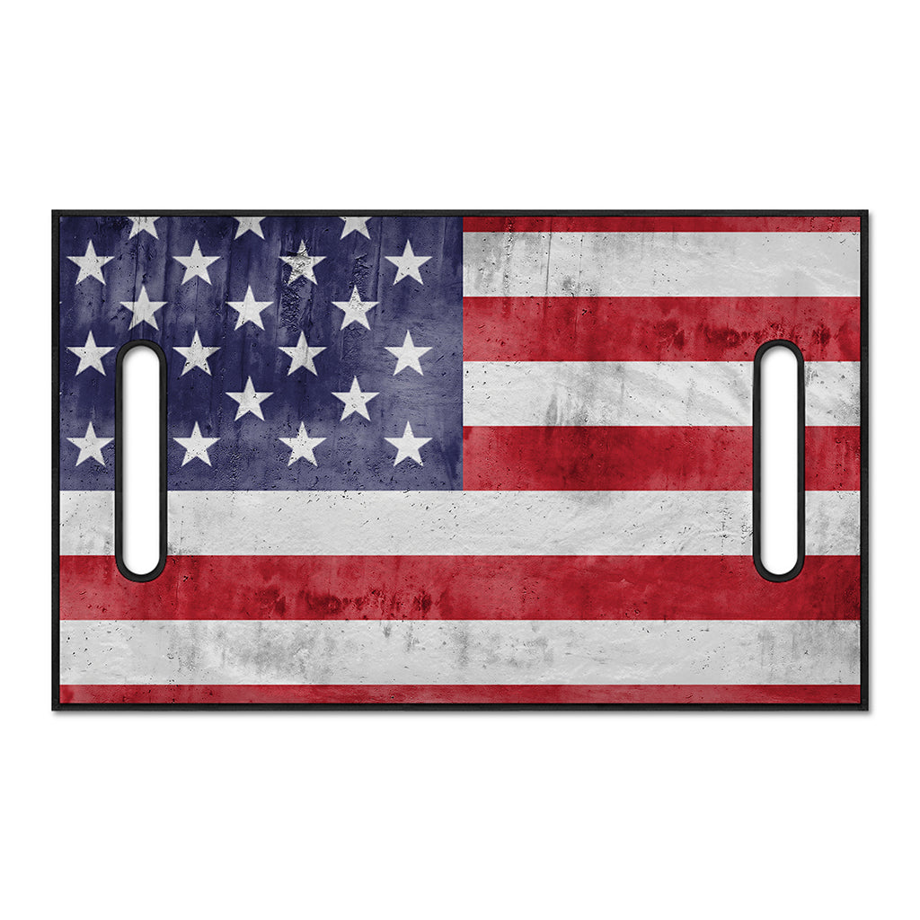 Grunge USA Flag Print Golf Cart Seat Cover