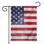 Grunge USA Flag Print House Flag