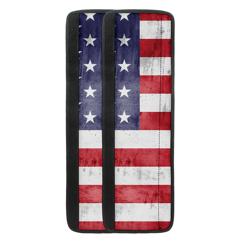 Grunge USA Flag Print Refrigerator Handle Covers
