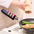 Grunge USA Flag Print Skillet Handle Cover