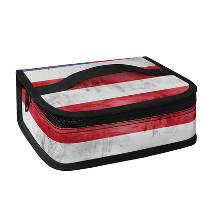 Grunge USA Flag Print Small Lunch Bag