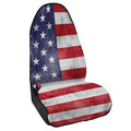 Grunge USA Flag Print Waterproof Car Seat Cover