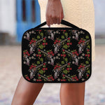 Guns And Flowers Pattern Print Classic Bible Case