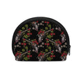 Guns And Flowers Pattern Print Coin Purse