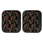Guns And Flowers Pattern Print Handle Covers