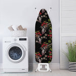Guns And Flowers Pattern Print Ironing Board Cover