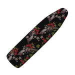 Guns And Flowers Pattern Print Ironing Board Cover