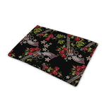Guns And Flowers Pattern Print Pet Cooling Mat Cover