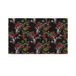 Guns And Flowers Pattern Print Polyester Flag