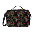 Guns And Flowers Pattern Print Shoulder Strap Bible Bag