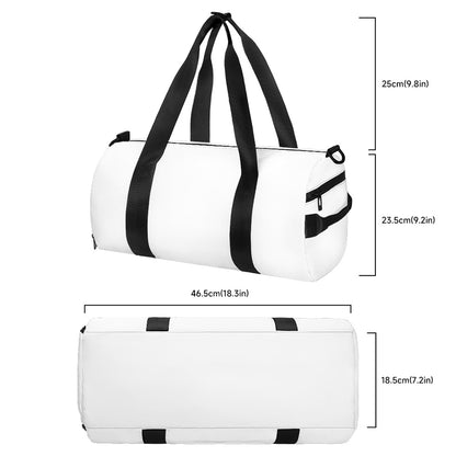 Red Cabbage Print Gym Bag