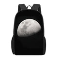 Half Moon Print 17 Inch Backpack