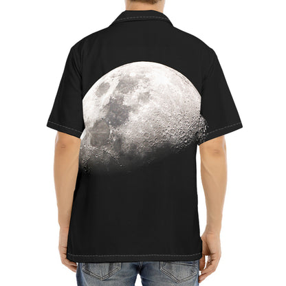 Half Moon Print Aloha Shirt