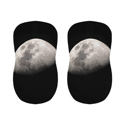 Half Moon Print Bar Stool Covers