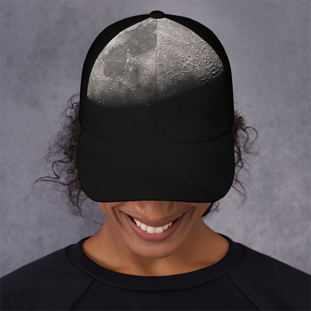 Half Moon Print Baseball Cap