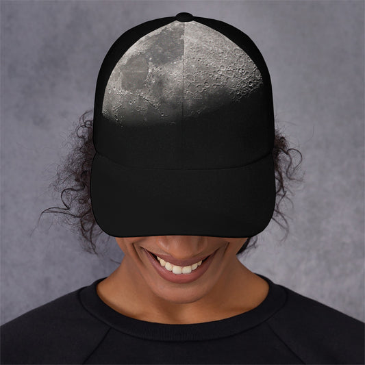 Half Moon Print Baseball Cap