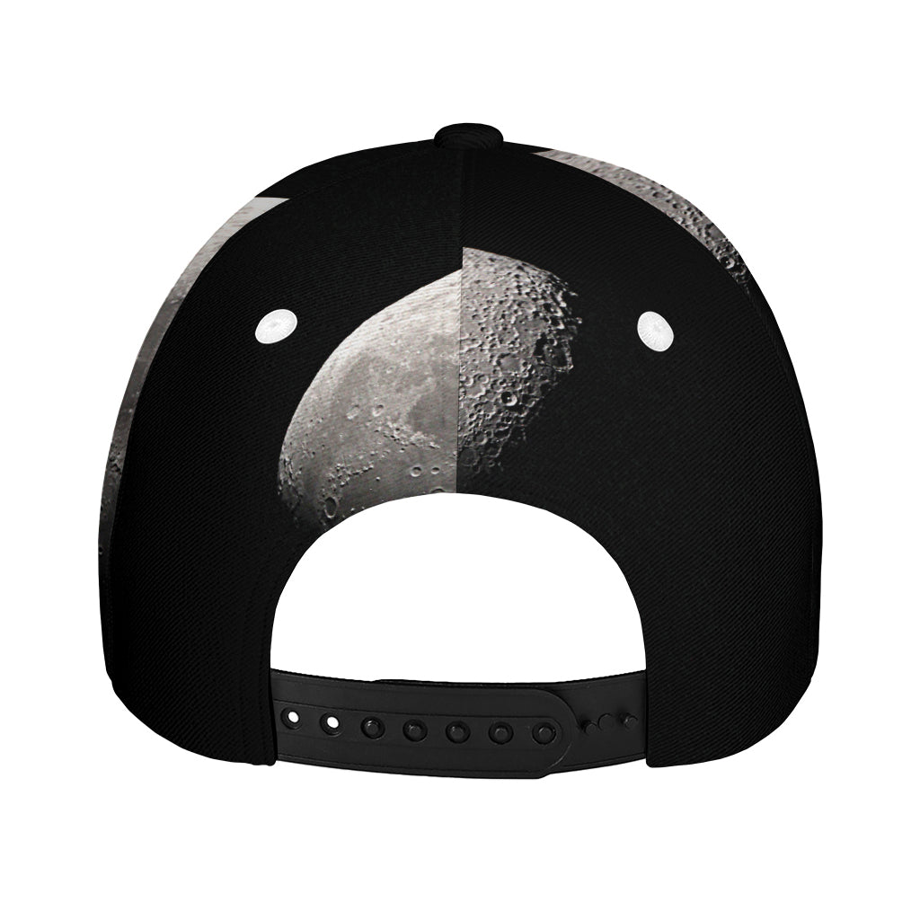 Half Moon Print Baseball Cap