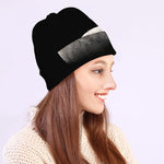 Half Moon Print Beanie