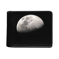 Half Moon Print Bifold Wallet