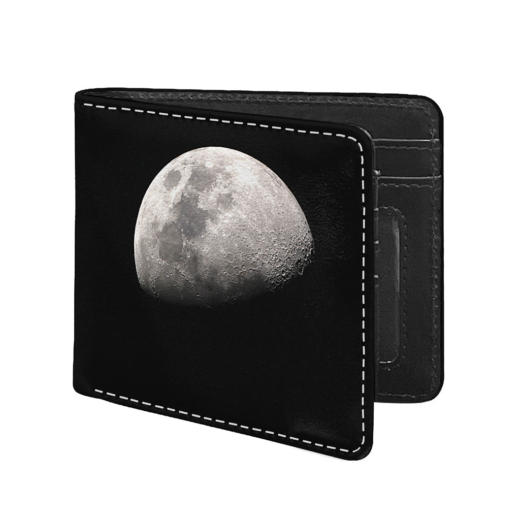 Half Moon Print Bifold Wallet