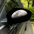 Half Moon Print Car Side Mirror Covers