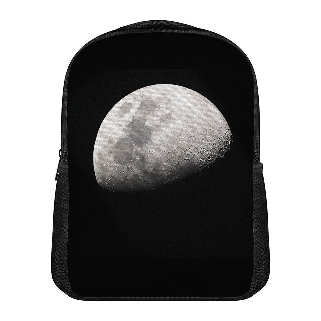Half Moon Print Casual Backpack