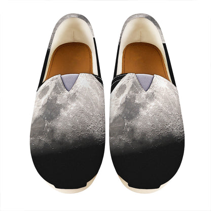 Half Moon Print Casual Shoes