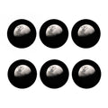 Half Moon Print Coaster Set