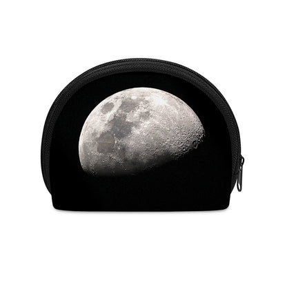 Half Moon Print Coin Purse