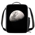 Half Moon Print Crossbody Lunch Bag