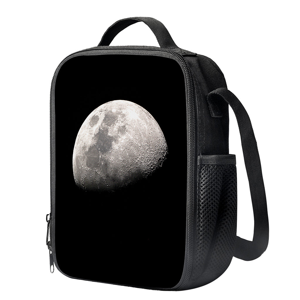 Half Moon Print Crossbody Lunch Bag