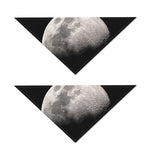 Half Moon Print Dog Bandana