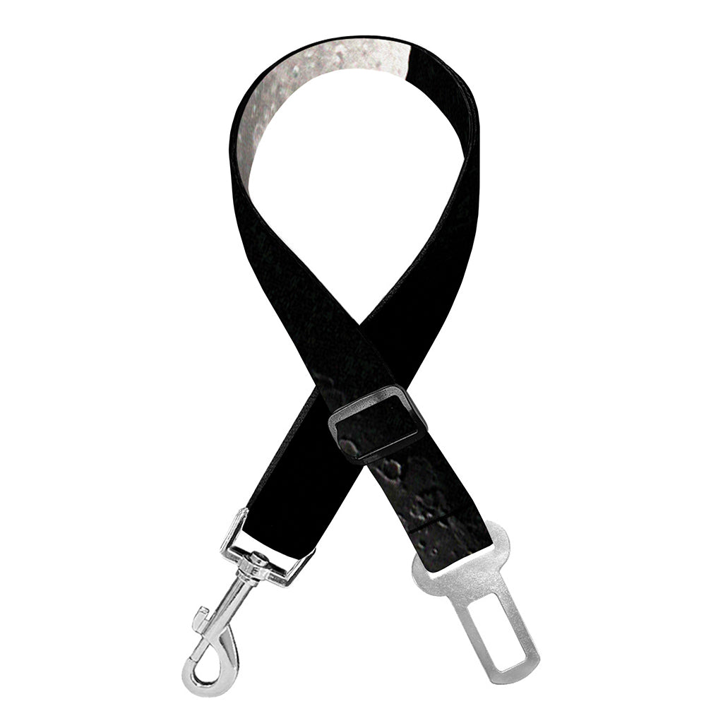 Half Moon Print Dog Seat Belt