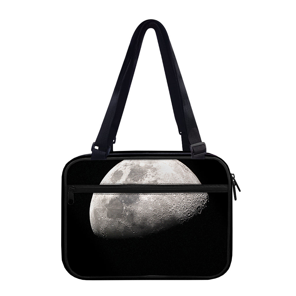 Half Moon Print Double Strap Bible Bag