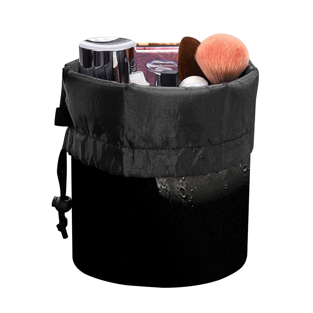 Half Moon Print Drawstring Makeup Bag