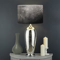 Half Moon Print Drum Lamp Shade