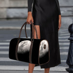 Half Moon Print Duffle Bag