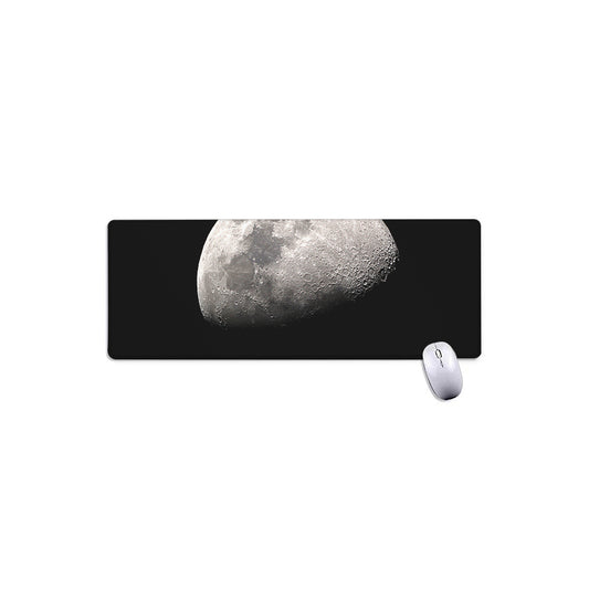 Half Moon Print Extended Mouse Pad