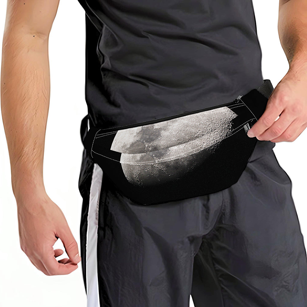 Half Moon Print Fanny Pack