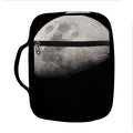 Half Moon Print Front Pocket Bible Bag