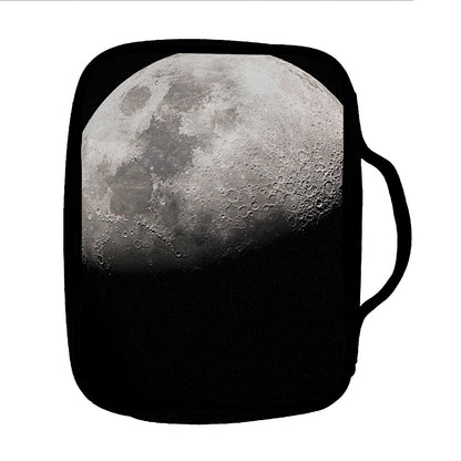Half Moon Print Front Pocket Bible Bag