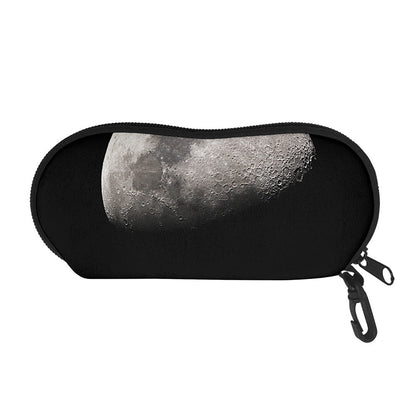 Half Moon Print Glasses Case