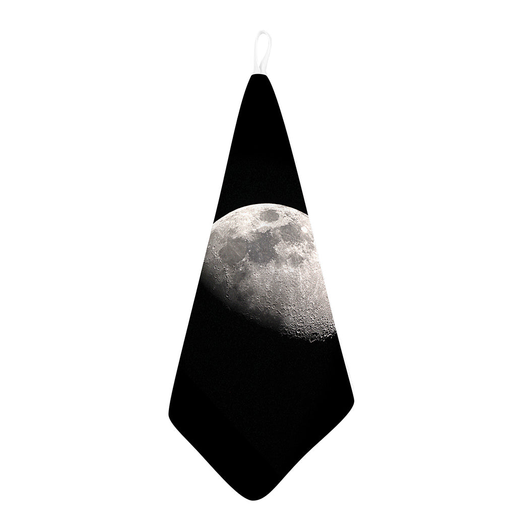 Half Moon Print Hand Towel