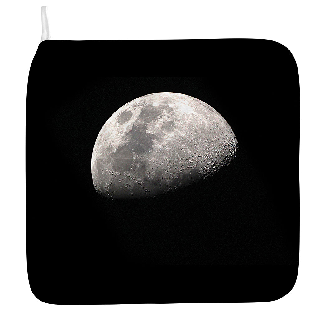 Half Moon Print Hand Towel