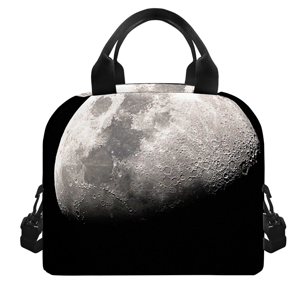 Half Moon Print Insulated Lunch Bag